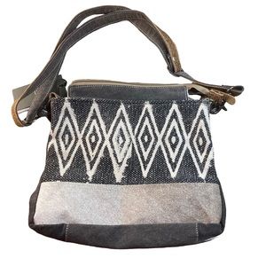 Myra Bags Azure printed shoulder bag